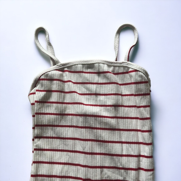 Flynn Skye Marley Bodysuit in Red/White Stripe - Picture 5 of 7
